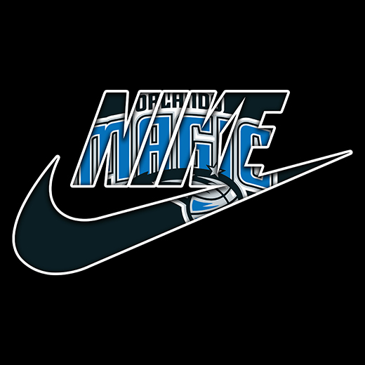 Orlando Magic Nike logo iron on paper